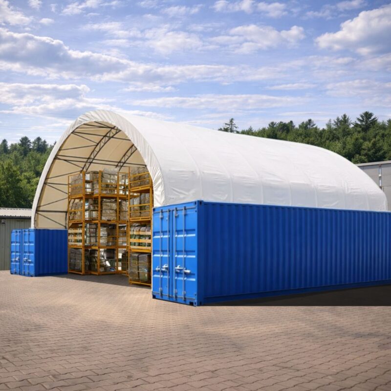 Container Überdachung CUV10x6 m