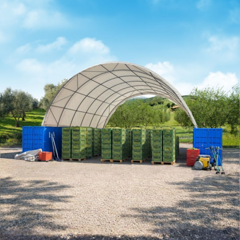 Container Überdachung CU12x12 m