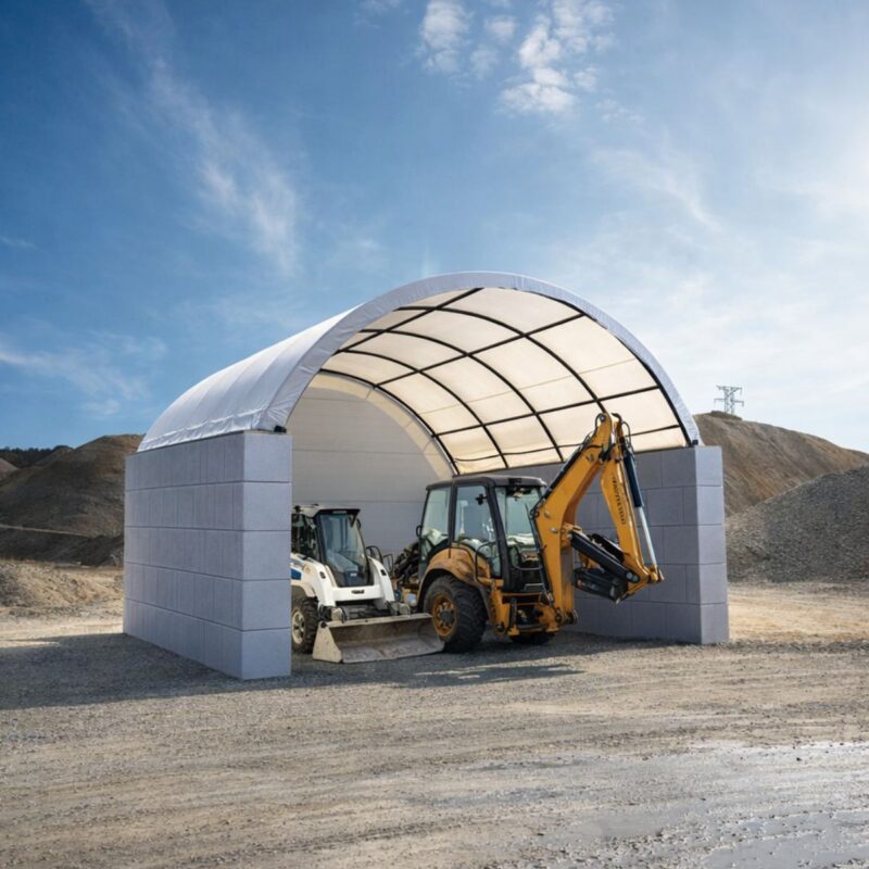 Siloüberdachung SU6x6 m