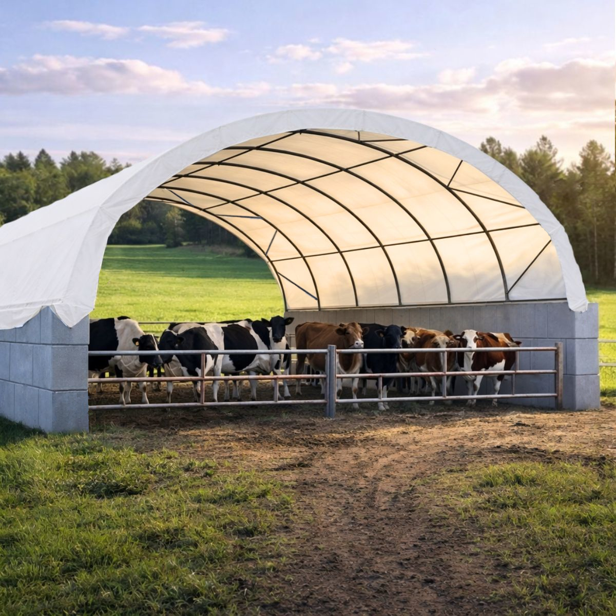 Rinderstall LU10x18 m