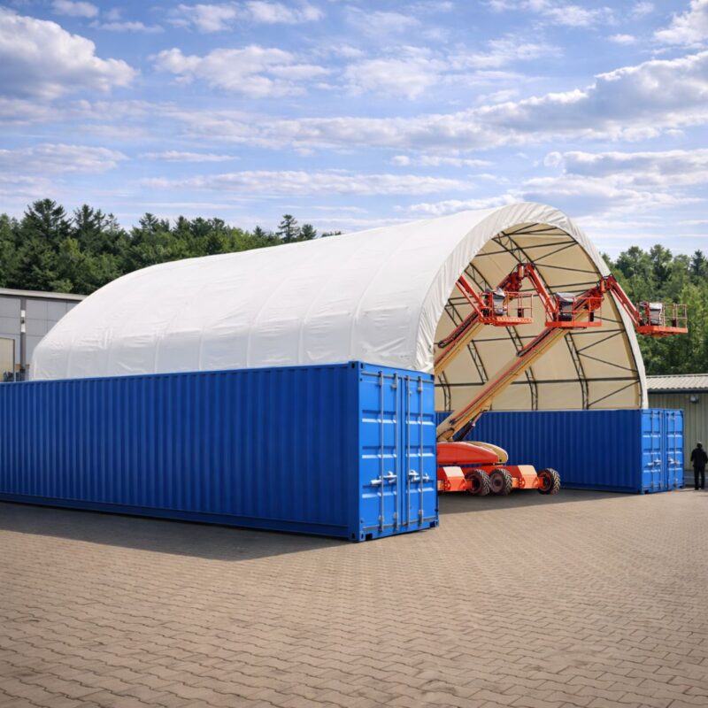 Container Überdachung CUV12x12 m