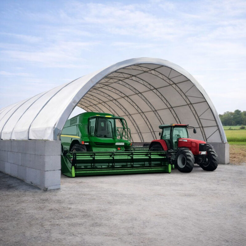 Unterstand für landwirtschaftliche Maschinen LUV12x12 m