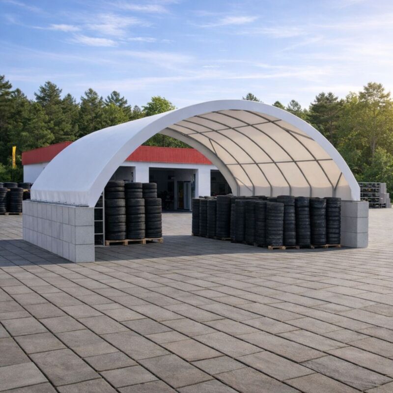 Siloüberdachung SU10x6 m