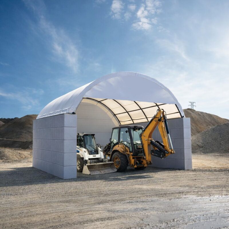 Giebelwand für Siloüberdachung – halbe GBVHSU6 m