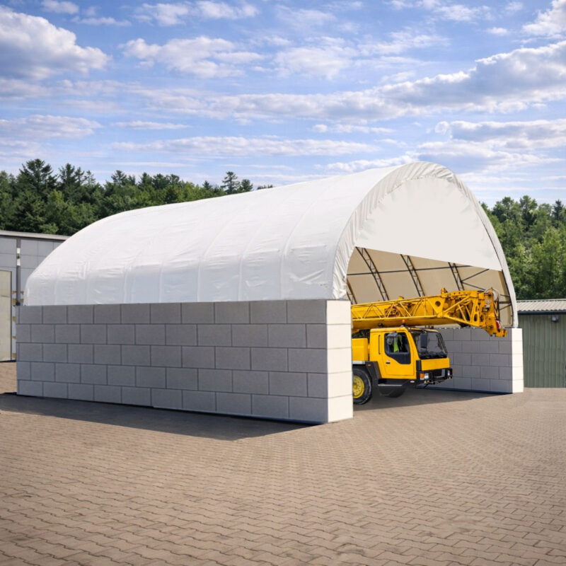 Giebelwand für Siloüberdachung – halbe GBVHSUV12 m